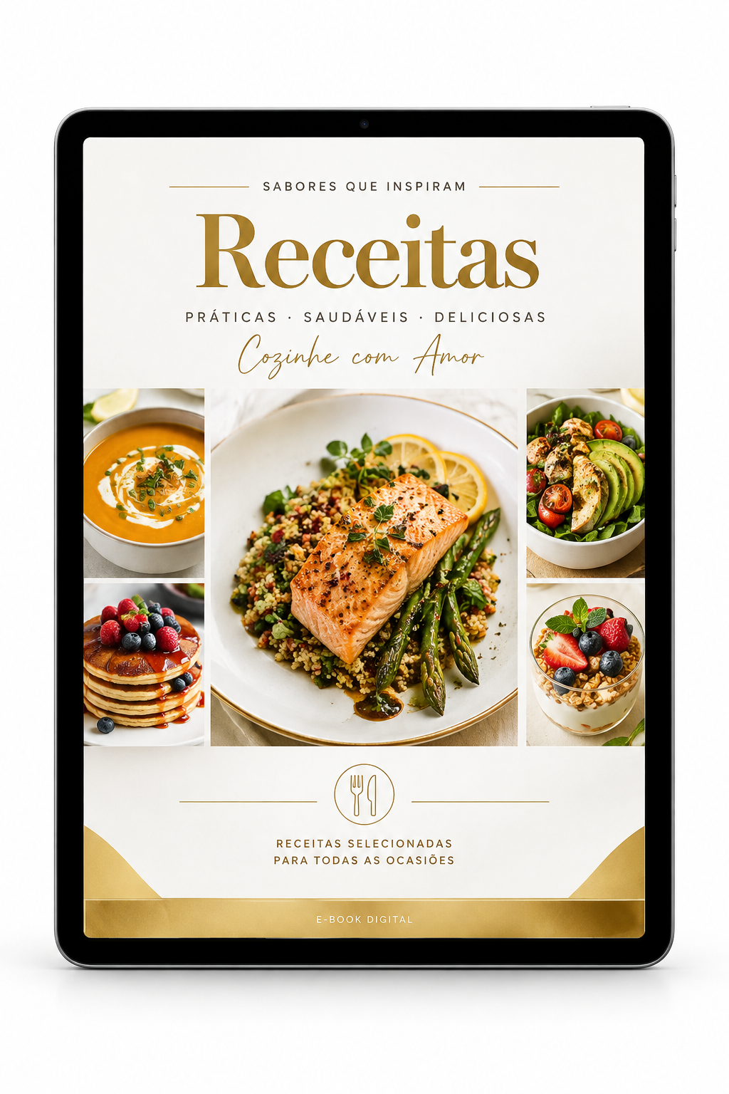Capa do E-book de Receitas Cozinha Moderna 2026